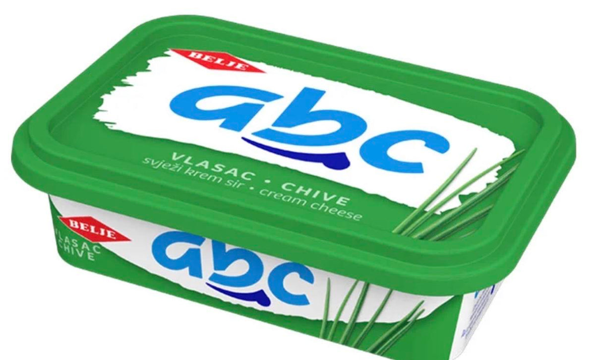 BELJE ABC CREAM CHEES SPRED CHIVE 100G