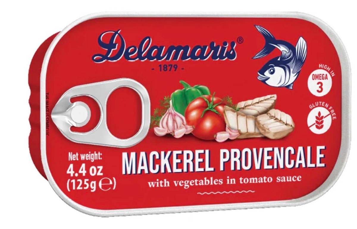DELMARIS MACKEREL PROVENCALE 125G