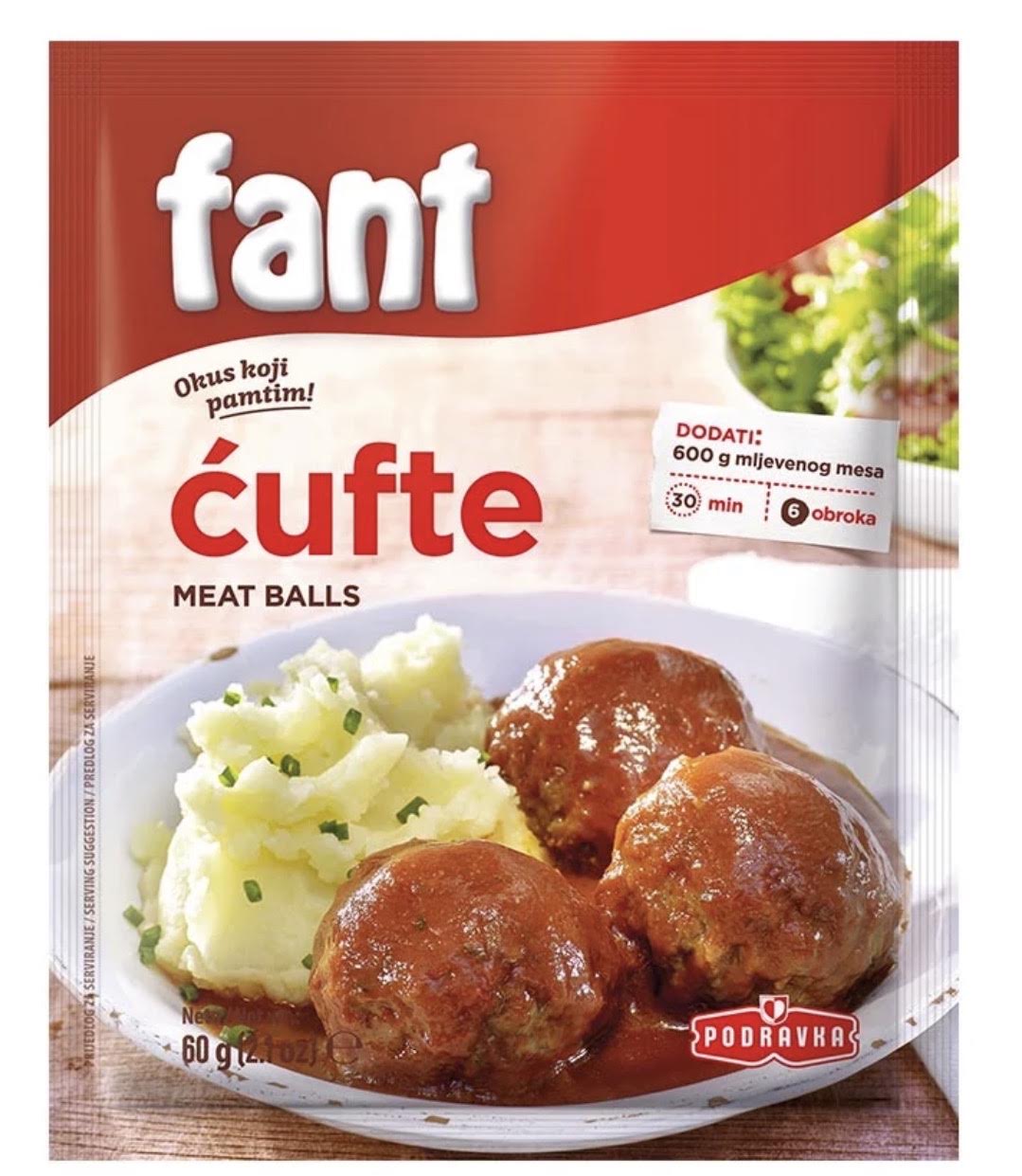 FANT CUFTE is 60G