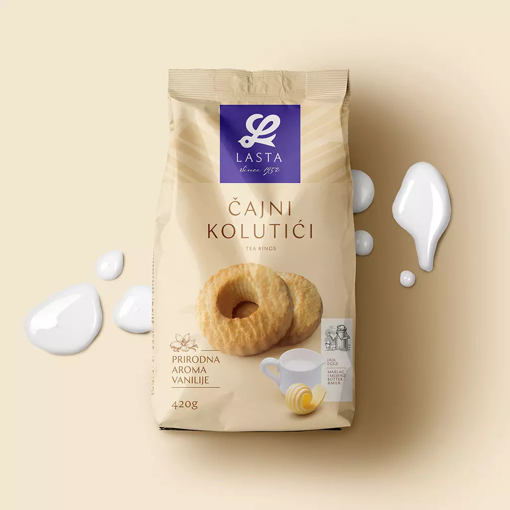 LASTA TEA BISCUIT 750 G