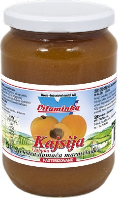 VITAMINKA APRICOTS MARMELADE 860 G