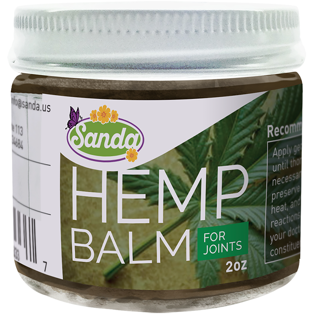 SANDA HEMP BALM 2.0Z