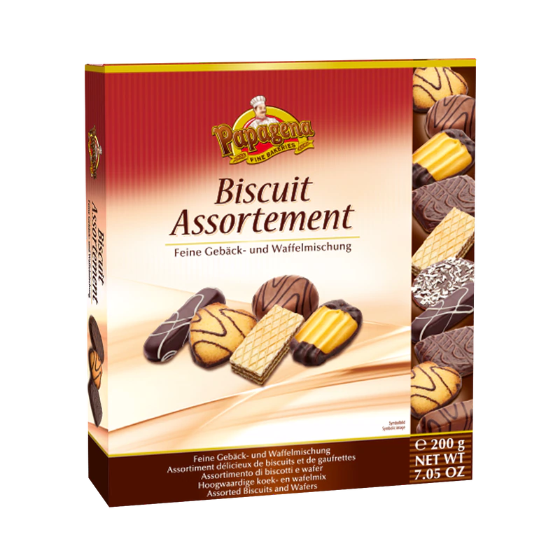 PAPAGENA BISCUIT ASSORTMENT 200G
