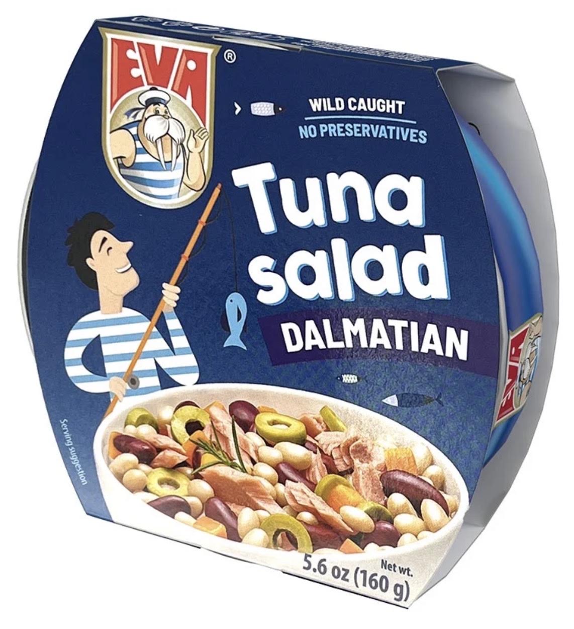 EVA TUNA SALAD DALMATIAN 160G
