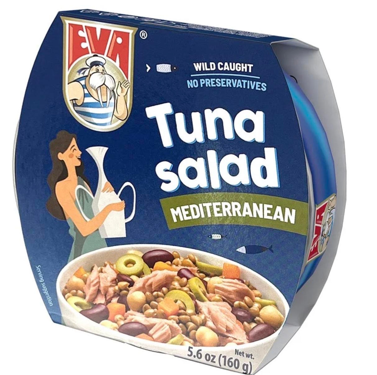 EVA TUNA SALAD MEDITERRANEAM 160G