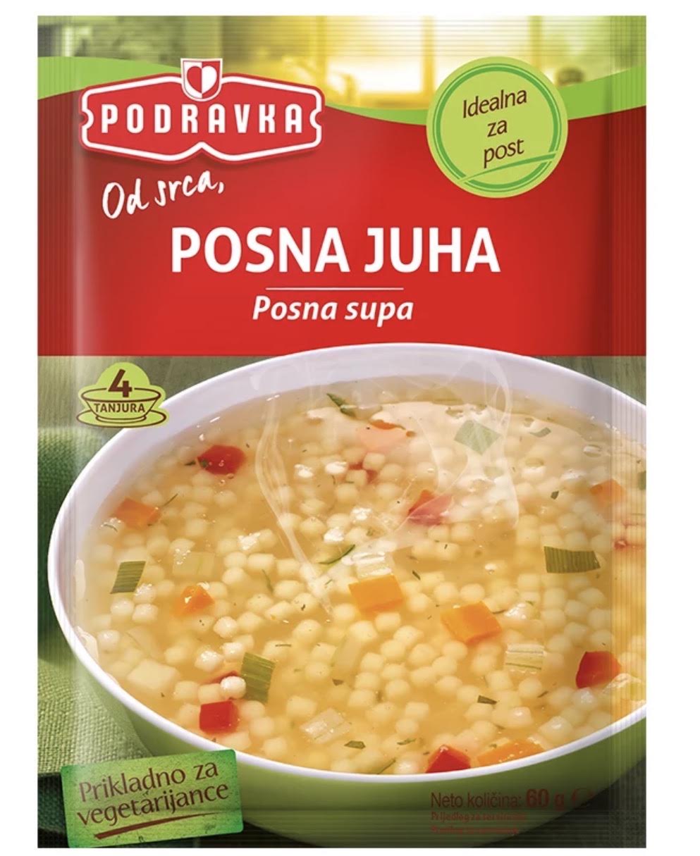PODRAVKA POSNA FESTIVE SOUP 60G