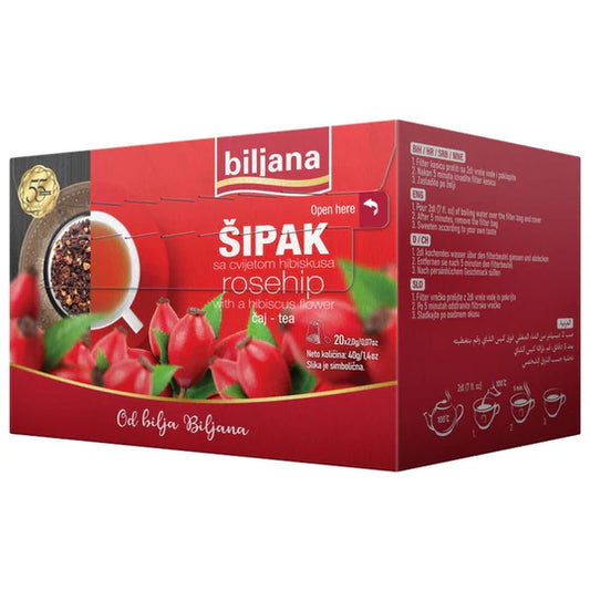 BILJANA ROSEHIP TEA 40G