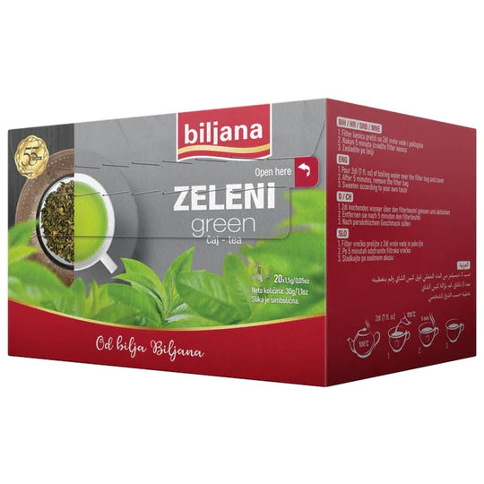 BILJANA GREEN TEA 30G