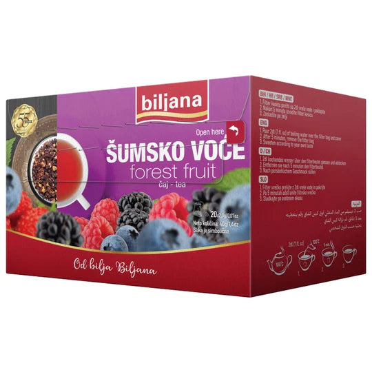 BILJANA FOREST FRUIT TEA 40G