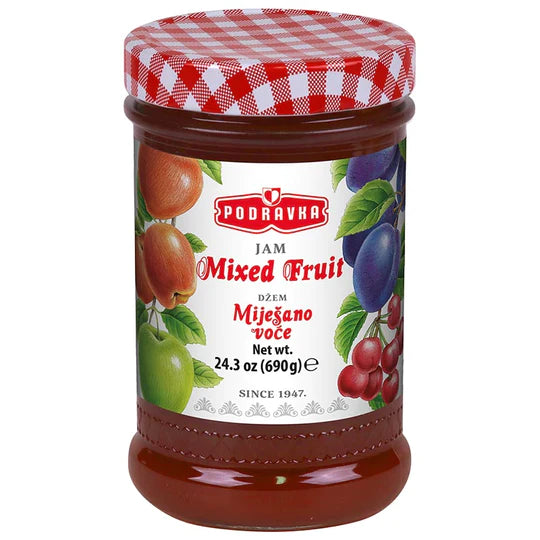 PODRAVKA MIX FRUIT JAM 690 Ge