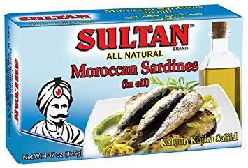 SULTAN MOROCCAN SARDINES 125 G