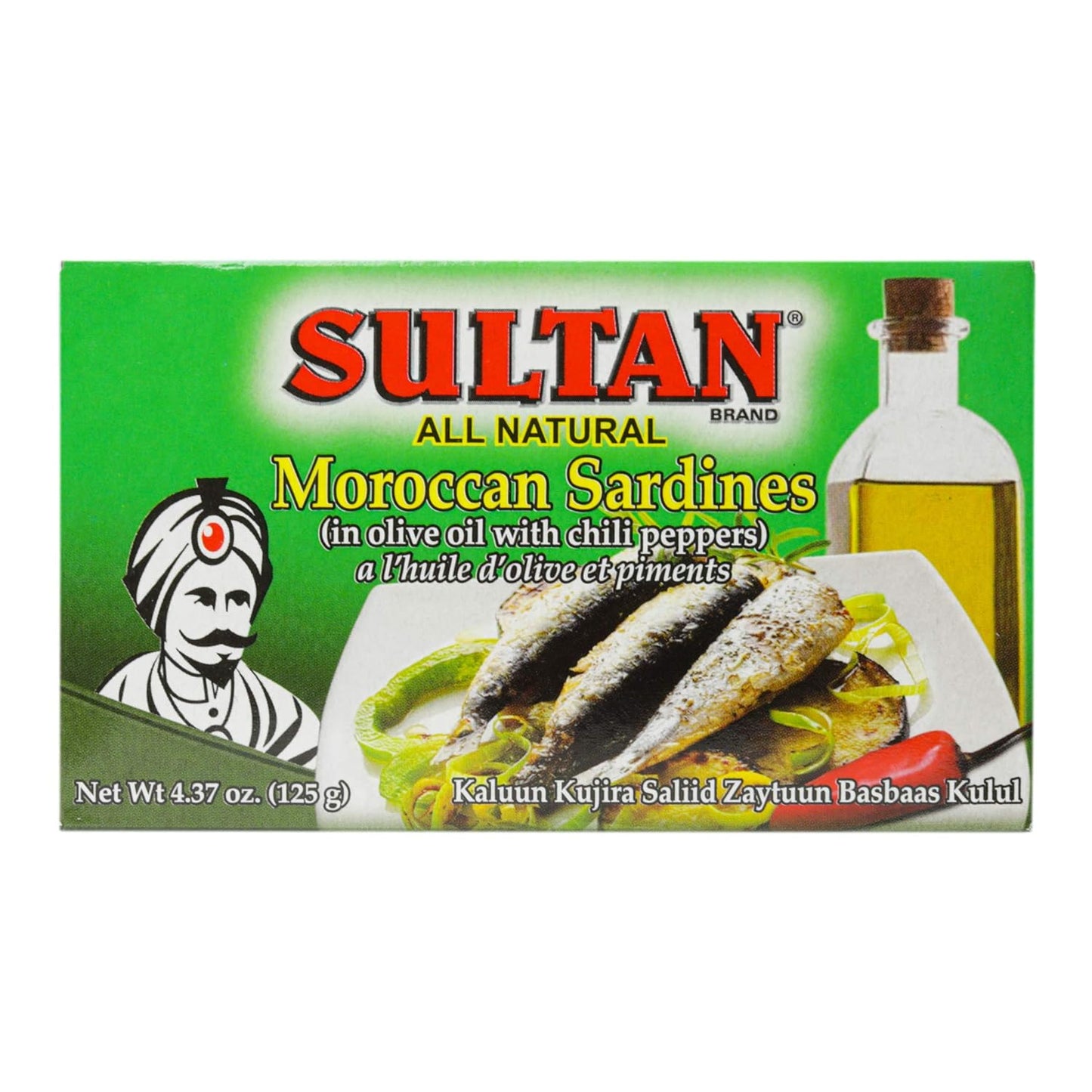 SULTAN MOROCCAN SARDINES 125G