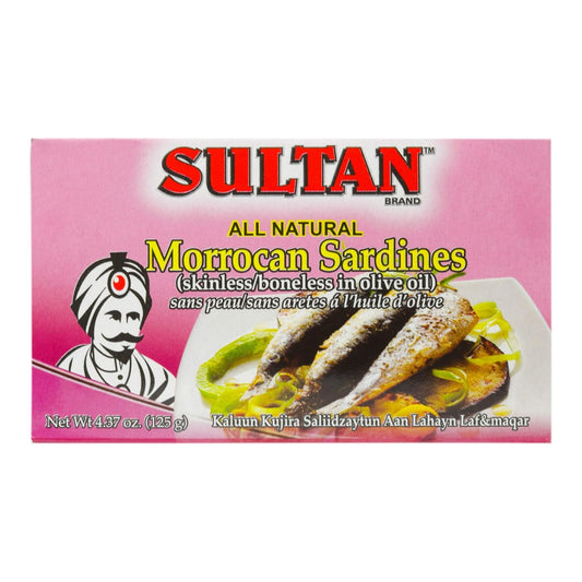 SULTAN MARROCAN SARDINES 125G