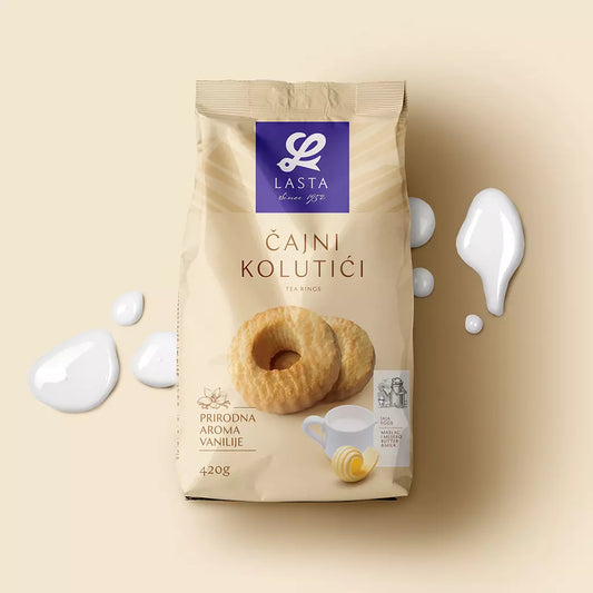 LASTA TEA BISCUIT 750 G