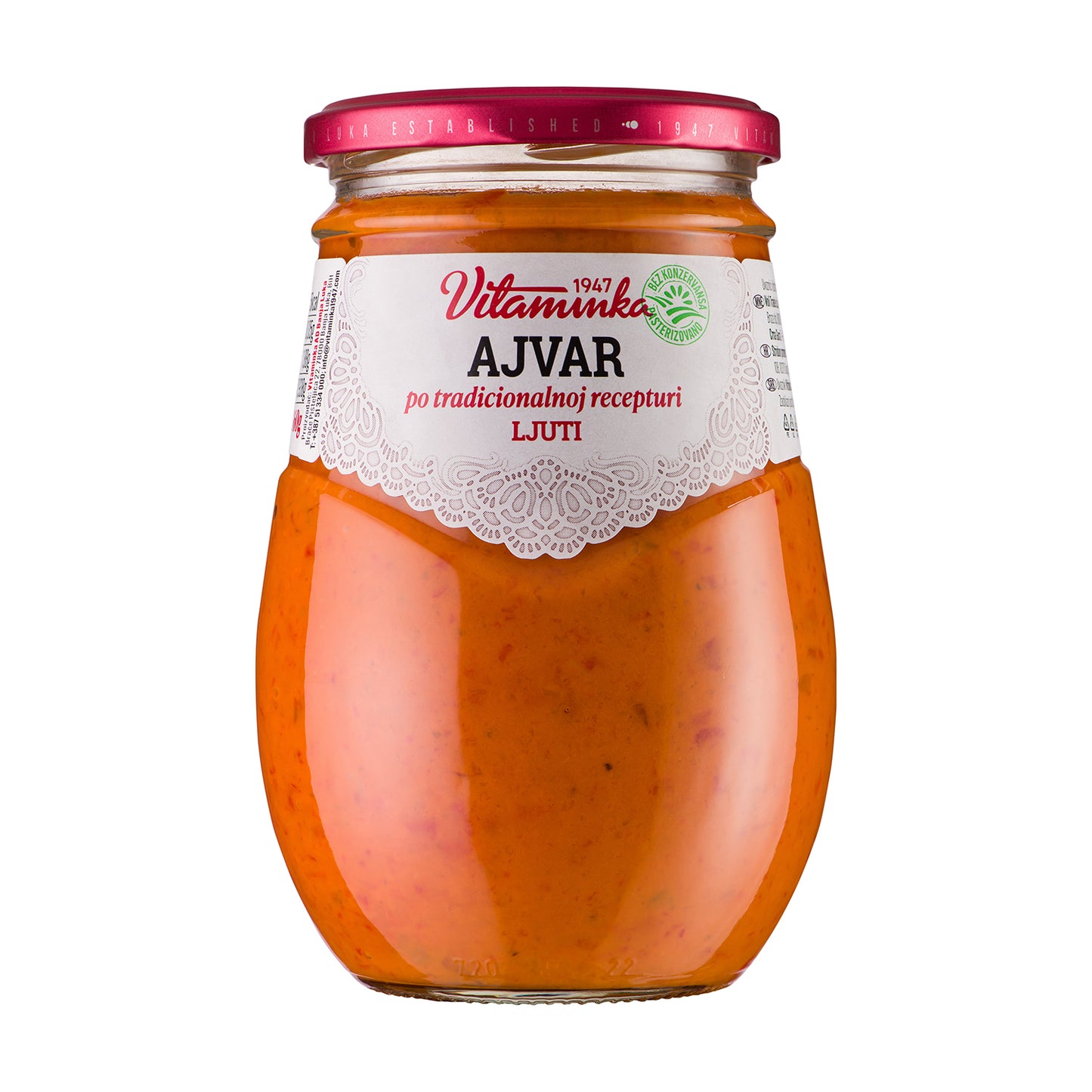 VITAMINKA AJVAR HOT 690 G