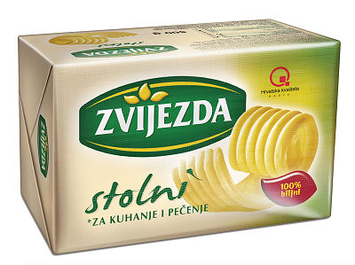 ZVIJEZDA NOT SALTED MARGARINE 250 G