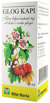 BILJE BORCA HAWTHORN DROPS (GLOG KAPI) 30 ML