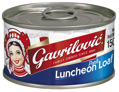 GAVRILOVIC LUNCHEON LOAF (PORK) 150 G