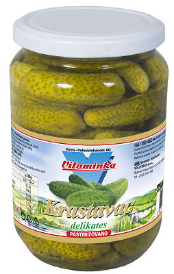 VITAMINKA PICKLED CUCUMBER  670 G