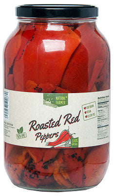 NATURAL FARMER RED PEPPERS FILLETS  2500 ML