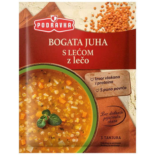 PODRAVKA BOGATA JUHA S LECOM 75G