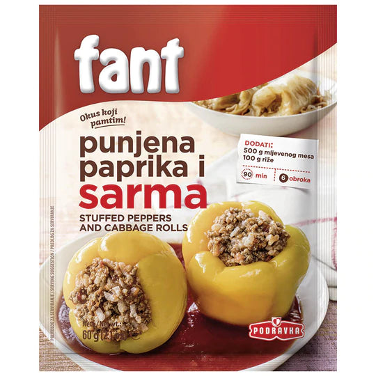 PODRAVKA FANT STUFFED PEPPER SEASONING MIX 60 G