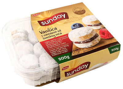 KOLID" SUNDAY VANILLA WITH JAM 500 G