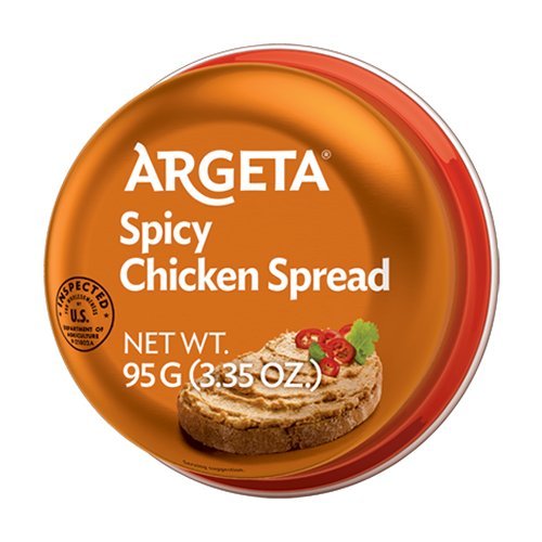 ARGETA SPICY CHICKEN SPREAD PATE 95 G