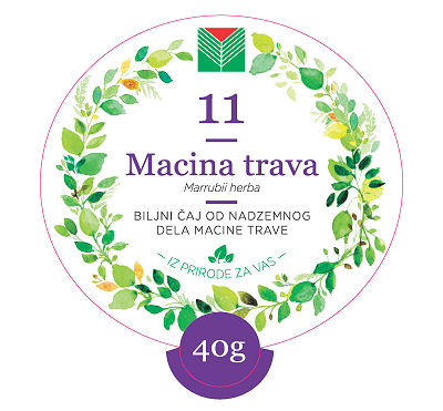 BILJE BORCA MACINA TRAVA TEA 40 G