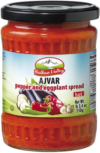 BALKAN VALLEY AJVAR HOT 550G