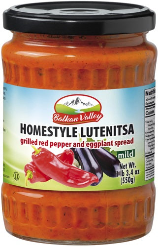 BALKAN VALLEY HOMESTYLE  LUTENITSA- MILD 550 G