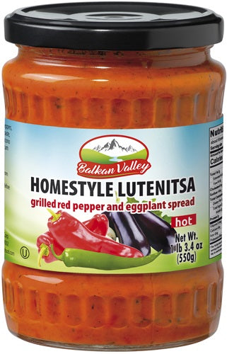 BALKAN VALLEY HOMESTYLE LUTENITSA- HOT 550 G