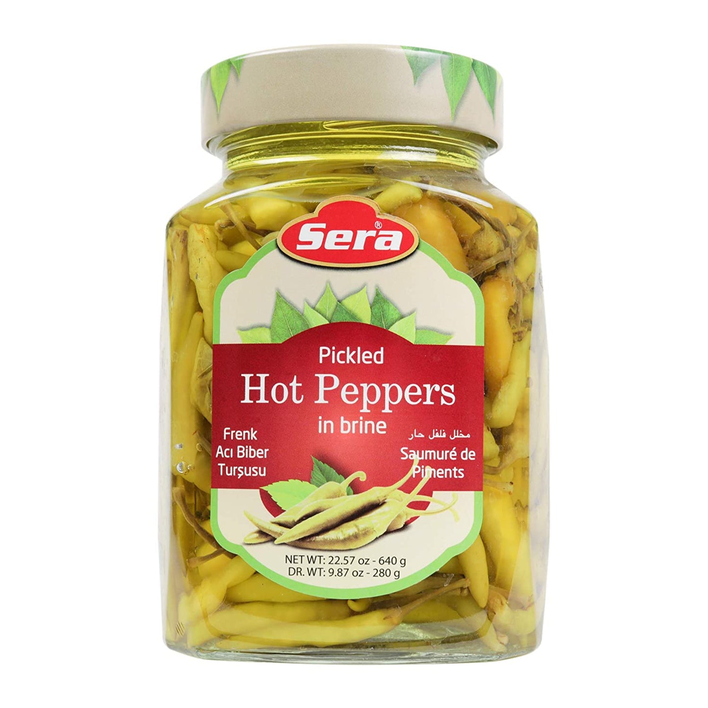 SERA HOT PEPPERS 640 G