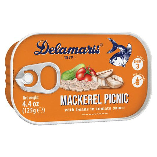 DELAMARIS MACKEREL PICNIC 125 G