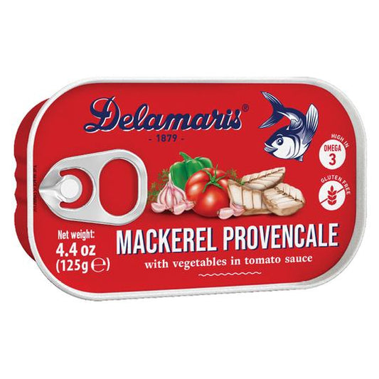 DELAMARIS MACKEREL PROVENCALE 125 G