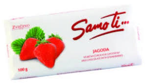 ZVECEVO SAMO TI STRAVBERRY CHOCOLATE 100 G