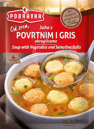 PODRAVKA SOUP WITH VEGETABLE AND GRIS 56 G