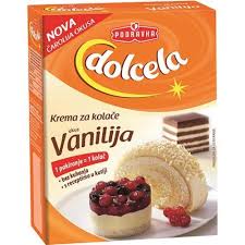 PODRAVKA DOLCELA KREAM FOR COOKIS  VANILA 135 G