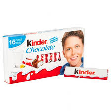 FERRERO KINDER CHOCOLATE BARS 100 G