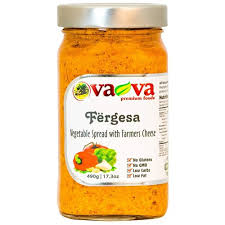 VAVA FERGESA VEGETABLE SPREAD WITH F/ CHEESE 490 G