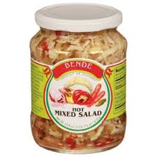 BENDE MIXED SALAD HOT 670 G