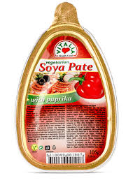 VITALIA SOY PATE W/PEPPERS 105 G