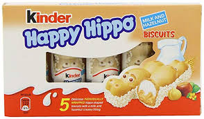 FERRERO KINDER HAPPY HIPPO WHITE 104 G