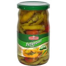 PODRAVKA PEPPERS FEFERONI- HOT 630 G