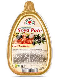 VITALIA SOY PATE W/OLIVES 105 G