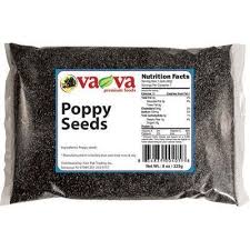 VAVA  POPPY SEEDS 8 OZ