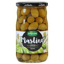 ZVIJEZDA GREEN OLIVES 700G