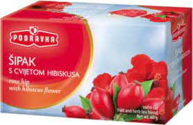 PODRAVKA SIPAK S CVIJETOM HIBISKUSA CAJ 60 G