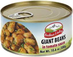 BALKAN VALLEU GIANT BEANS IN TOMATO SAUCE 300 G