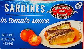 B & S SARDINES IN TOMATO SAUCE  125 G